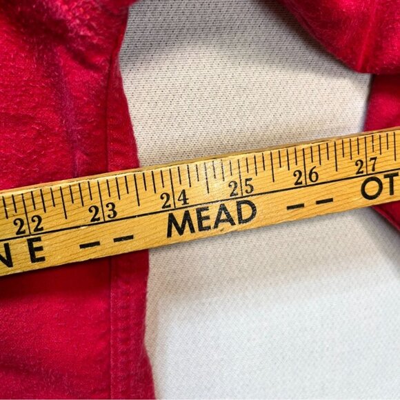 Woodrich Mens Long Sleeve Button Down Shirt Large Red Cotton Casual Pocket - Picture 9 of 12